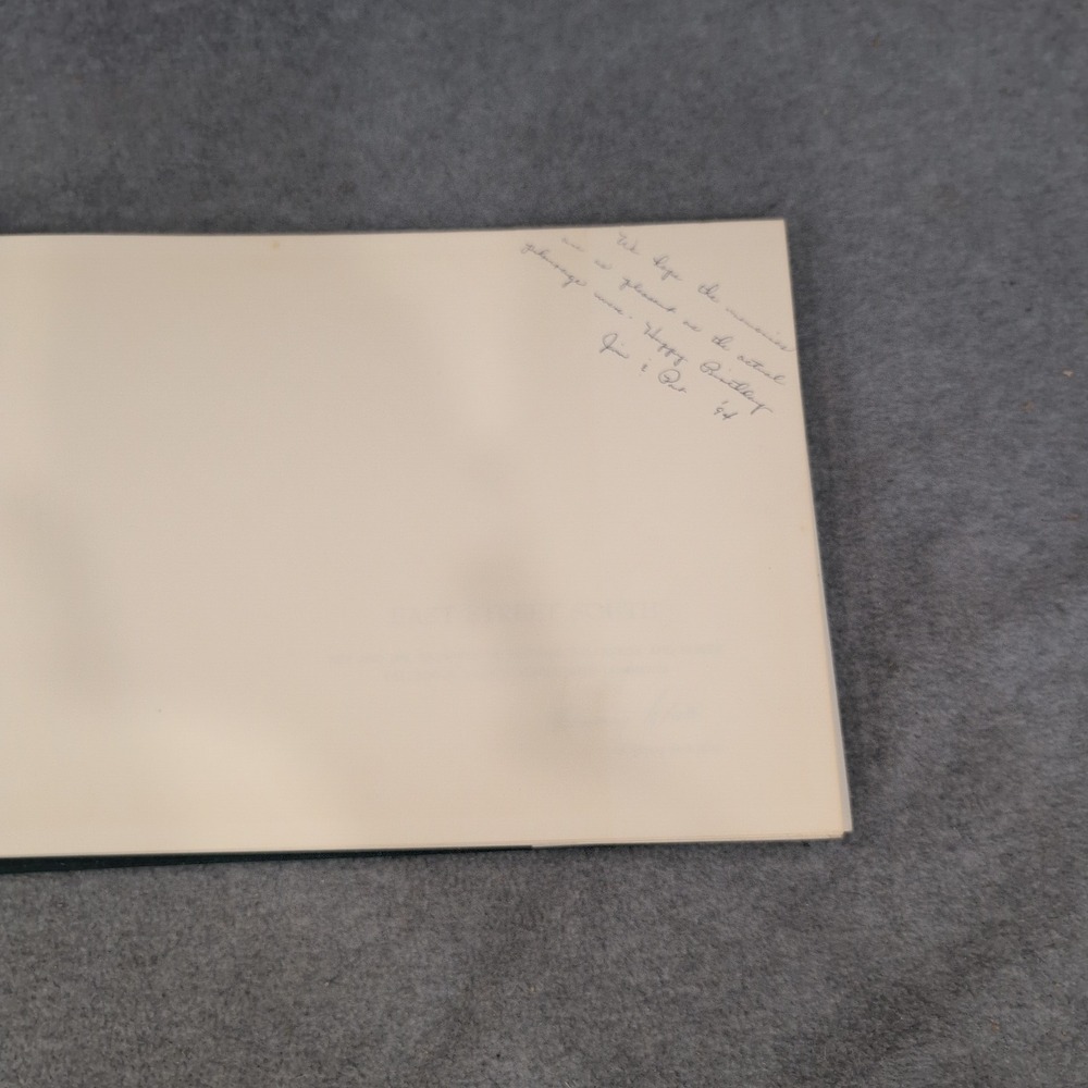East Street South Wilmary Hitch Elliott Signed 1975 Talladega Alabama History - Picture 3 of 7